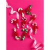 Shiraleah Assorted Set Of 8 Candy Cane Felt Christmas Ornaments - 2 of 4
