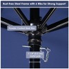 Yescom 7.5ft Outdoor Patio Umbrella with Base Included Heavy Duty Weighted Stand Holder with Scale Tilt Sunshade Garden Parasol for Yard Deck Market - 4 of 4