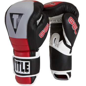 Title Boxing Infused Foam Revenge Hook And Loop Training Gloves - 14 Oz. -  Red/white/gray : Target
