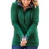 Women's Evergreen Half Zip Hoodie - Michelle Mae - 2 of 3
