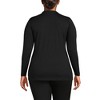 Lands' End Women's Baselayer Cozy Thermaskin Crewneck Top - 2 of 3