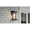 McAlister 1-Light Earth Black Outdoor Wall Lantern - 3 of 4
