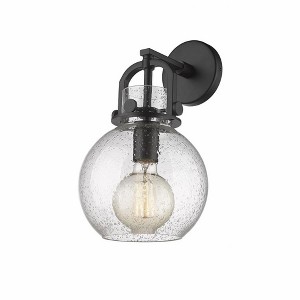 Newton Sphere - 1 Light Wall Sconce-14 Inches Tall and 8 Inches Wide - 1 of 2