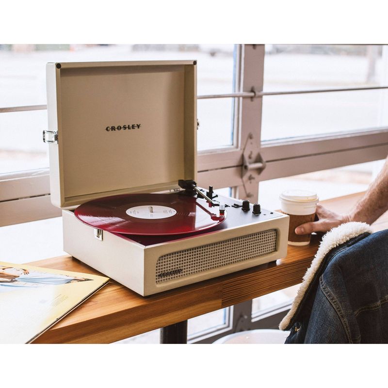 Crosley Voyager Bluetooth Vinyl Record Player - Dune, 5 of 20