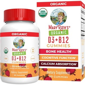 MaryRuth's Organic D3+B12 Gummies - 1 of 4