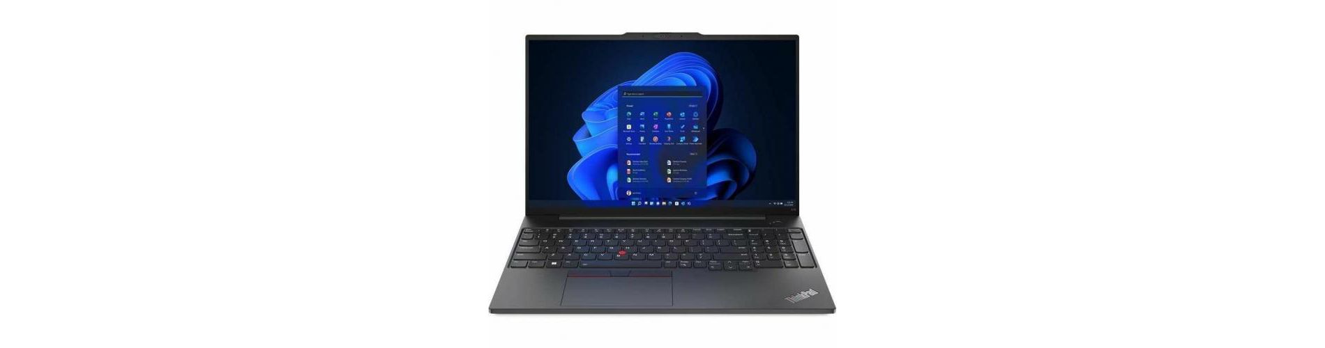 Lenovo ThinkPad E16 Gen 1 16" WUXGA Touchscreen Notebook Intel Core i5-1335U 16GB RAM 512 GB Graphite Black - 1920 x 1200 WUXGA Display
