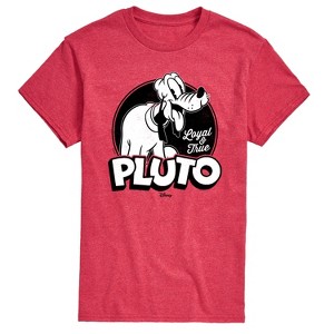Men's - Disney - Vintage Pluto Short Sleeve Graphic T-Shirt - 1 of 4