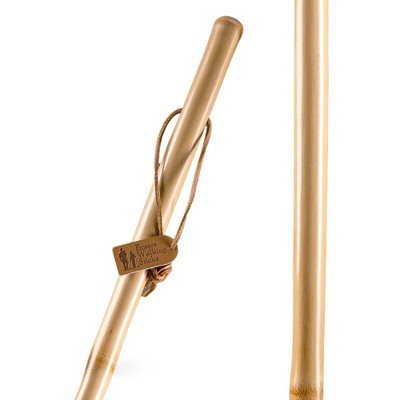 Brazos Free Form Bamboo Wood Walking Stick 55 Inch Height