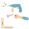 Small Foot Wooden Toys Premium Nordic Toolbox Playset - 3 of 4