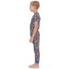 BenBen Kids 3 Pack Pajamas Shortsleeve set - Dark Dinosaurs/Trucks/Sports - 4 of 4