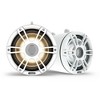 Fusion SG-FLT883SPW 8.8" Sports Grille White LED Tower Speakers with SG-FTMNTDK Universal Deck Mount Brackets, Pair - 2 of 4