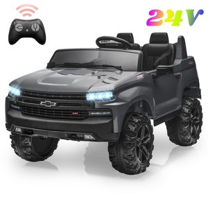 Jojoka 24V Kids Ride On Truck Car, Electric Vehicles with Remote Control, Music, Lights, 2 Seaters Ride On Car for Boys and Girls - 1 of 4