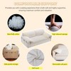 YONWAY 73" Queen Pull Out Sofa Bed with Side Storage, 3-in-1 Convertible Sleeper Sofa Velvet Loveseat Bed, for Living Room,Bedroom,Apartment,Office - 4 of 4