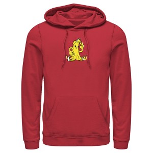 Men's Fortnite Peely Peace Sign Pull Over Hoodie - 1 of 4