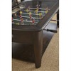 YONWAY Foosball Cocktail Table - Tempered Glass Insert, Locking Casters, Fully Operational Game - Fun Addition to Game or Living Room - 4 of 4