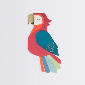 Meri Meri Parrot Napkins (Pack of 16) - 1 of 3