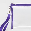 Game Day Clear Wristlet Clutch - Wild Fable™ - 4 of 4