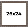 PosterPalooza | Photo Size Ornate Black Picture Frame - UV Acrylic, Foam Board Backing, Hanging Hardware - 2 of 4