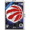 Trends International NBA Toronto Raptors - Maximalist Logo 23 Framed Wall Poster Prints - 3 of 4