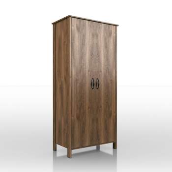 andreasson Wardrobe Closet Distressed Walnut - HOMES: Inside + Out
