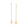 Ross-Simons 14kt Yellow Gold 6mm Ball Drop Earring Jackets - 3 of 4