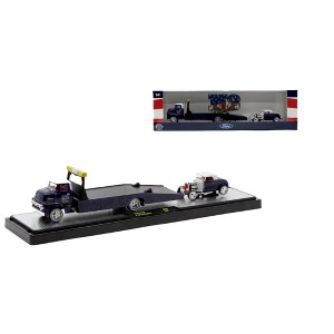 M2 Machines Auto Haulers 1956 Ford COE & 1932 Ford Roadster - 1 of 2