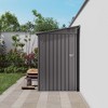 Mlmh & Kngwa 71.6"H Metal Outdoor Storage Shed - 2 of 4