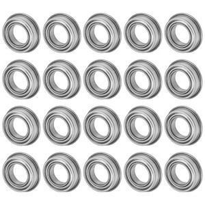 Unique Bargains Durable Chrome Steel Flanged Ball Bearing 20 8mm x 14mm x 4mm - 1 of 4