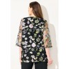 Catherines Women's Plus Size Tank And Duster 2-Piece Set - 3 of 4