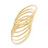 Steeltime Ladies stainless steel set of 7 bangles - 2 of 4