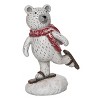 Transpac Resin Skiing Winter Critter Figurine Set of 3 Christmas Home Decorations - 2 of 2