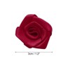 Unique Bargains Polyester Lightweight Texture Durable Ribbon Roses 50 Pcs - 2 of 4