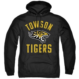Towson University Official Tigers Logo Adult Pull-Over Hoodie - 1 of 4
