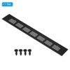 Unique Bargains Aluminum Rectangle Mesh with Mounting Screw Cabinet Air Vent Cover - 3 of 4