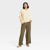 Women's Cozy Knit Boxy Pullover Sweater - A New Day™ - 3 of 3