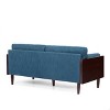 Sofia Mid-Century Modern Upholstered 3 Seater Sofa - Christopher Knight Home - 3 of 4
