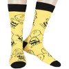 Peanuts Socks Men's Snoopy, Woodstock, and Charlie Brown 2 Pair Adult Crew Socks - 3 of 4
