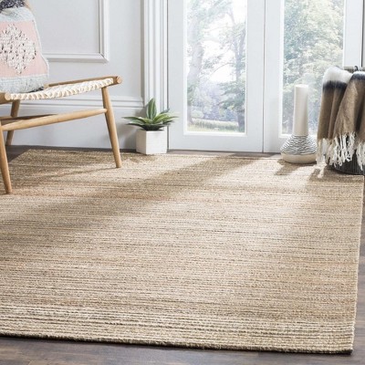 Natural Stripe Cotton Flat Woven 6' x 9' Area Rug