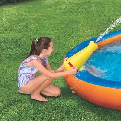 Multi-Color Inflatable Slide and Bounce Water Park