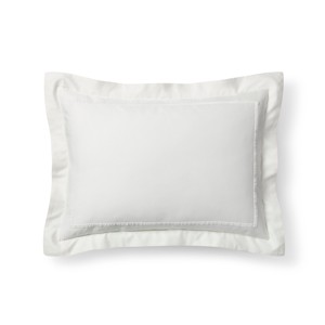 Sour Cream Tencel Pillow Sham (Standard) - Fieldcrest , Size: Standard Sham, Ivory
