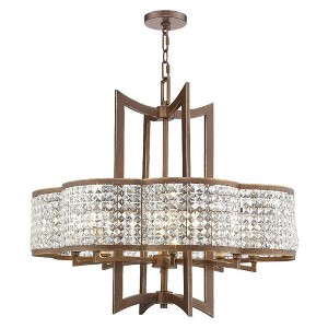 Livex Lighting Grammercy 8 - Light Chandelier in  Hand Painted Palacial Bronze - 1 of 4
