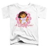 Toddler Boys' Dora the Explorer Adorable! T-Shirt White - 2 of 4
