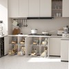 Pull-Out Organizer under Cabinet Storage for Kitchen with Wooden Handle - 4 of 4
