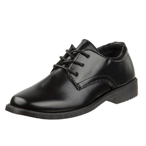 Josmo Boys Classic Oxford Casual Dress Shoe - Black, 6 : Target