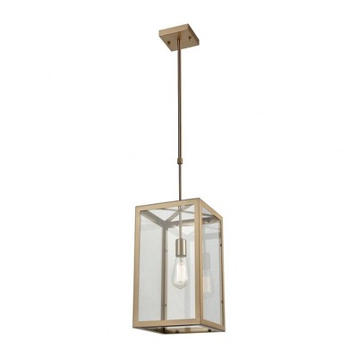 Elk Home Parameters 1 - Light Chandelier In Satin Brass : Target