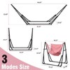 Ainfox 2 in 1 Portable Hammock Bed and Swinging Chair with Collapsible Steel Stand  With Carrying Bag - 2 of 4