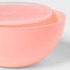 119 fl oz Single Packable Serving Bowl Coral - Sun Squad™ - 3 of 3