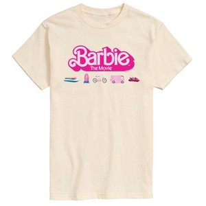 Men's - Barbie - Barbie Transportaion Vehicles Short Sleeve Graphic T-Shirt - 1 of 4