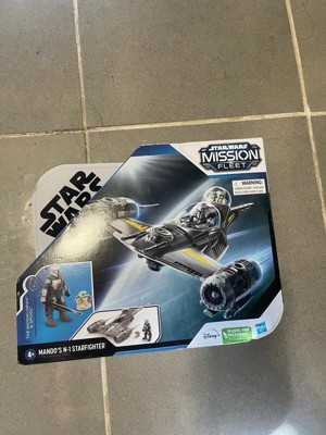 Star Wars Mission Fleet Mando's N-1 Starfighter Speed Run