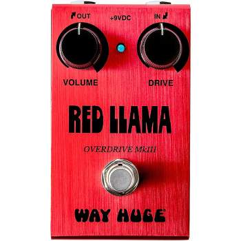Way Huge Electronics Smalls Red Llama Overdrive MKIII WM23 Effects Pedal Red